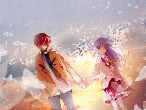 Angel Beats。催泪。❤。