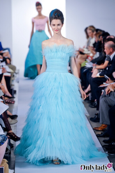 华丽名媛梦 Oscar De La Renta 2013春夏女装