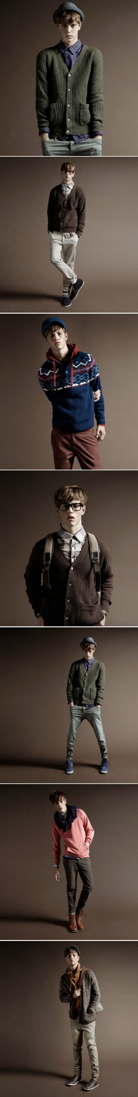 Jake Cooper for Pull &amp; Bear September 2011 Lookbook