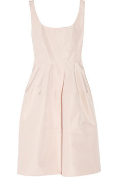 2012 春夏 ALEXANDER MCQUEEN Silk-faille dress 连衣裙