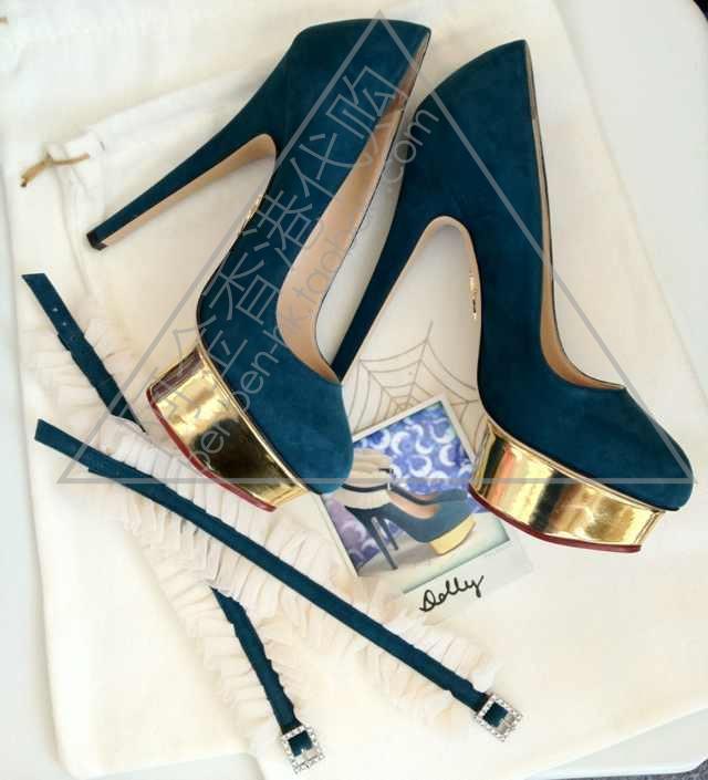  2012SS 早春新款 Charlotte Olympia Dolly 高跟鞋-