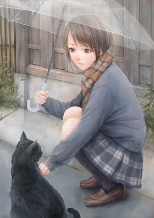 猫与女孩