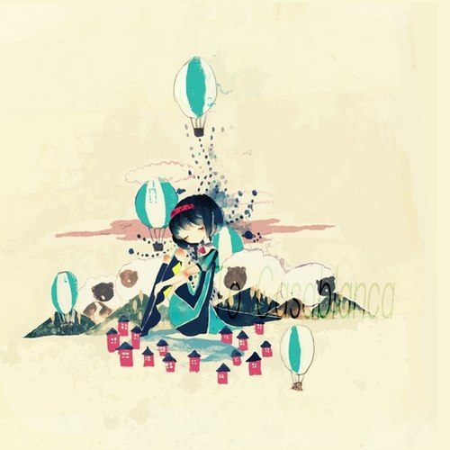 一块染着不同颜色的拼图