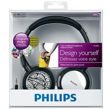 飞利浦（PHILIPS） SHL8800 可换耳罩贴纸 便携头戴式 耳机