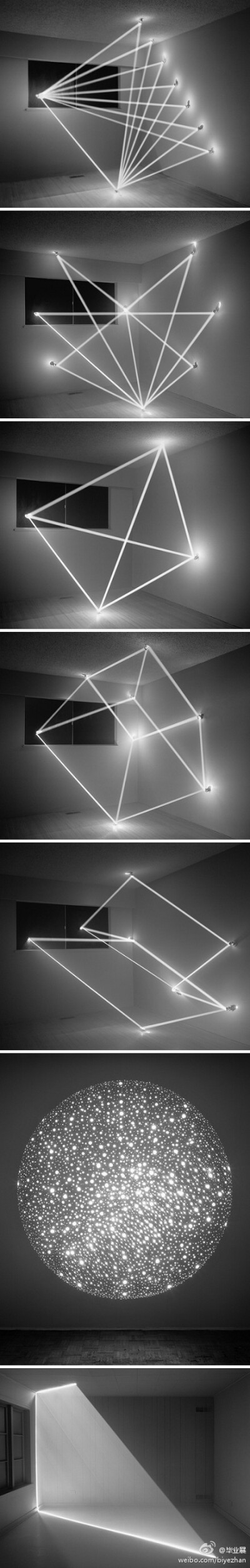 突破了时间与空间的限制，加拿大艺术家James Nizam用美丽的光影给我们带来了非同一般的视觉体验。