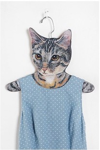 美国代购 urban outfitters Animal Clothes Hanger 动物头衣架