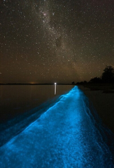 日本冲绳岛的神奇夜光海沙。你心动吗？