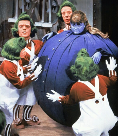 blueberry, charlie and the chocolate factory, movie, oompa loompa - inspiring picture on Favim.com