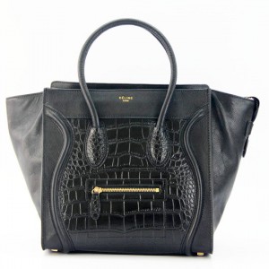 Celine Luggage Tote Bag Mini Reptile Skin | Oh My Yan 仅1785美金