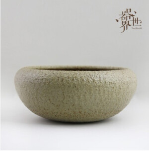 #粗陶花器  粗陶水洗  粗陶茶洗  粗陶茶具 #