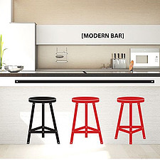 优凡墙贴贴纸 MODERN BAR 酒吧餐厅厨房吧台时尚艺术背景墙装饰贴