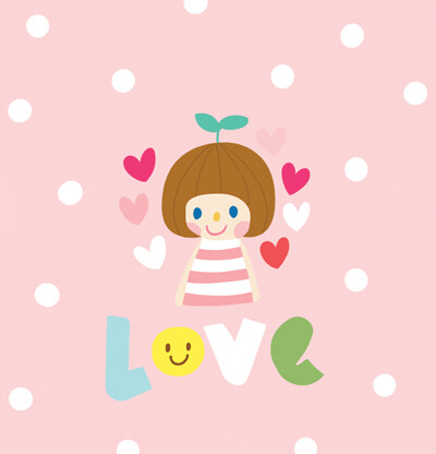 可爱的插画 头像 壁纸 女生喜欢的童真系列