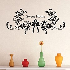 特价韩版雅风墙贴 Sweet Home 家房门过道玄关卧室客厅装饰贴纸