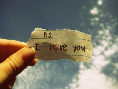 【P.S. I love you】