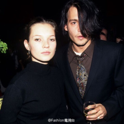 Kate Moss & Johnny Depp