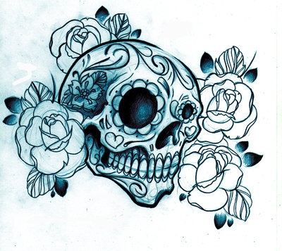 Sugar Skull shirt design