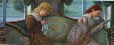 Life is a fucking lie.、Angela Barrett、Illustration、英国插画家