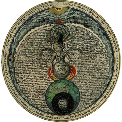 The hermaphrodite Amphitheatrum sapientiae aeternae, 1595, Heinrich Khunrath