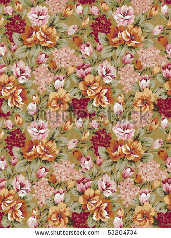 stock photo : flower seamless background pattern