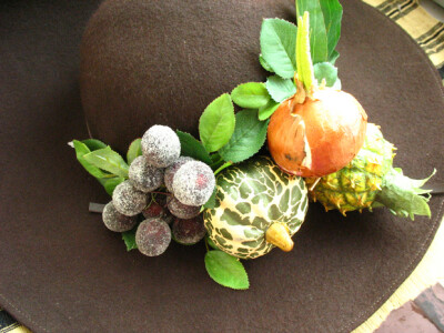 萌帽子~~~水果~~~