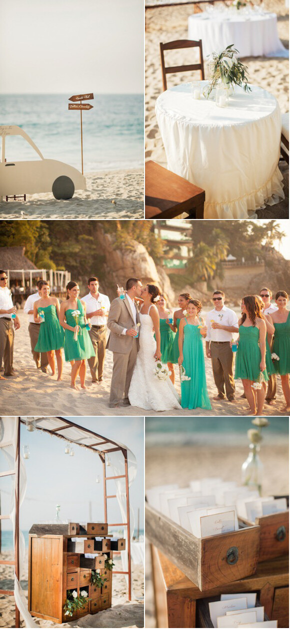 婚礼-简洁浪漫的海边婚礼