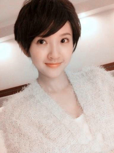 短发的女生也可以温柔和可爱