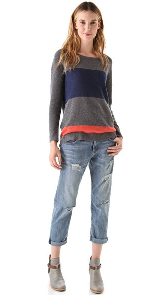 Joie Aurore Colorblock Sweater