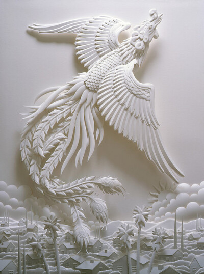 Jeff Nishinaka's 3D paper sculpture