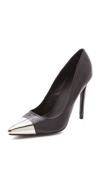 Nicholas Amore Cap Toe Pumps