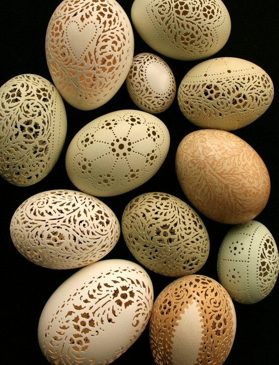 victorian lace eggs - beth ann magnuson by hannahmnt