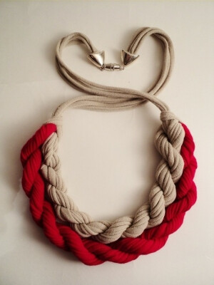 http://indulgy.com/post/PF2KVmzgR1/tshirt-yarn-necklace-nice tshirt yarn necklace