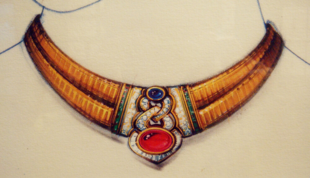 珠宝 宝格丽 手绘稿