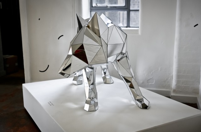 Animal Sculptures Mirror