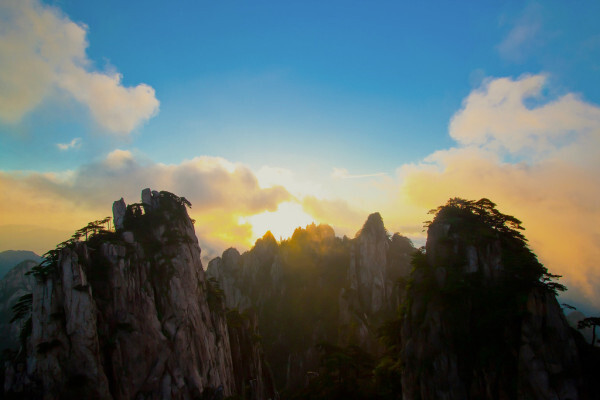 安徽黄山 国庆 美景