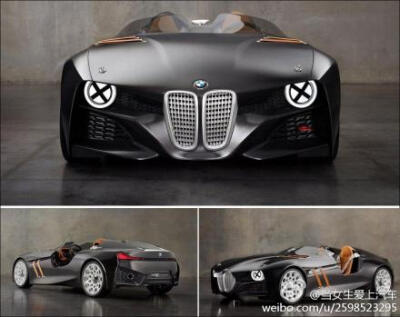 【龅牙版宝马】BMW 328 Hommage，卖萌的兔纸造型够萌也够拉轰，不过就这离地间隙，估计过个井盖都得拖底吧。。。。