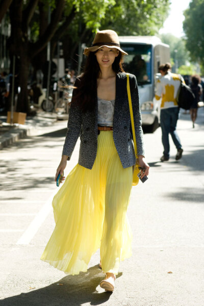 Bonnie Chen @ Milan Fashion Week 2013