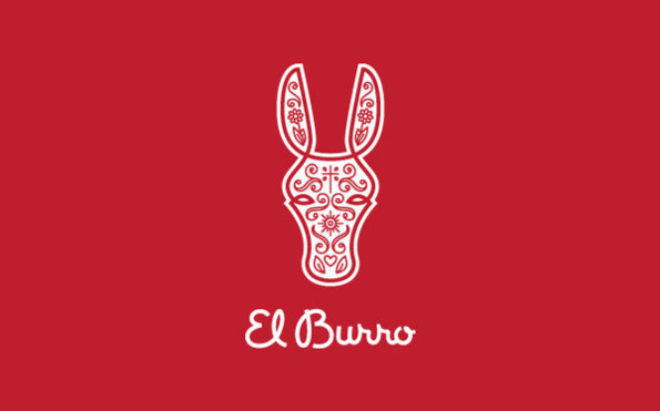 El Burro墨西哥餐厅 El Burro是开普敦的正宗墨西哥餐厅;手绘标牌、糖头骨和Dia de los的小册子,在El Burro的logo和菜单设计中可以很容易的捕捉到墨西哥所有最好的流行文化；该设计在2011年的Loerie标识设计大赛中被授予一枚铜牌奖项。