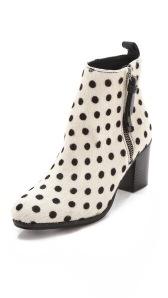 Opening Ceremony Shirley Polka Dot Haircalf Booties