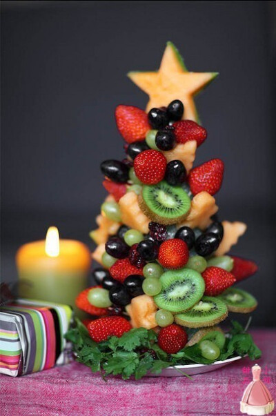 圣诞水果树