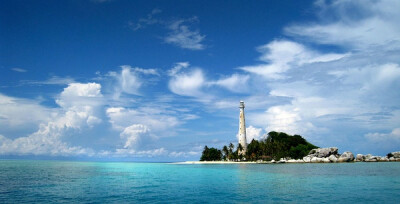 91. Lengkuas Island, Belitung, 印度尼西亚.