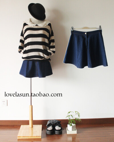 冬天有一条这样的裙，不错哦~【海拉】