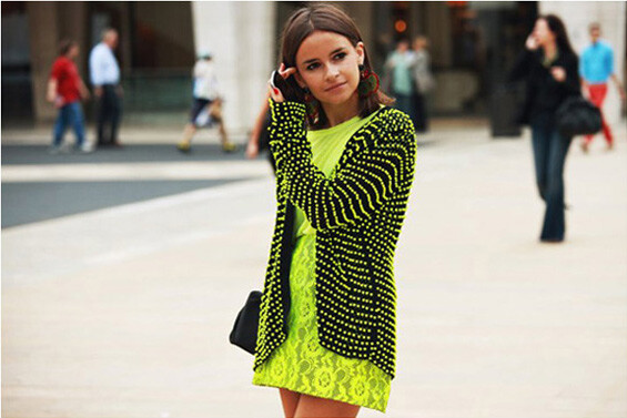 IT Girl Miroslava Duma身着Christopher Kane