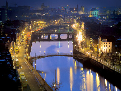 Dublin River Liffey