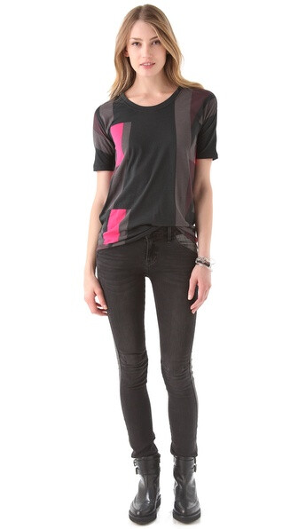 Marc by Marc Jacobs Roxy Colorblock Tee