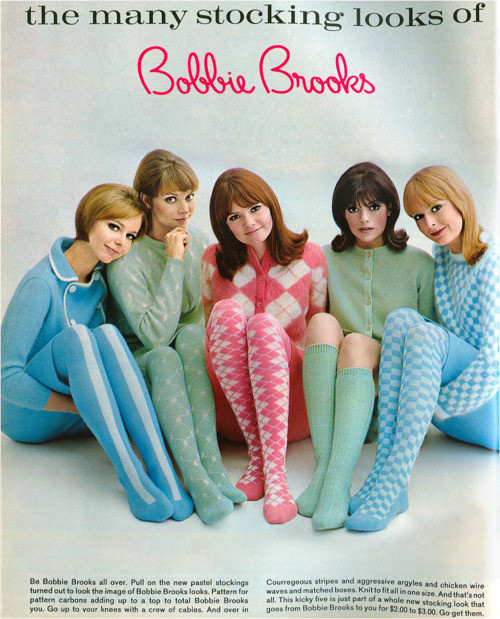 The many stocking looks of Bobbie Brooks