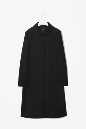 Long A-line wool coat 超可爱的巫婆毛呢大衣