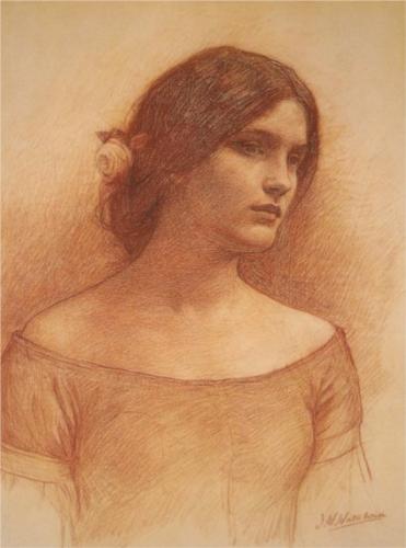 意大利羅馬藝術(shù)家John William Waterhouse(1849-1917)