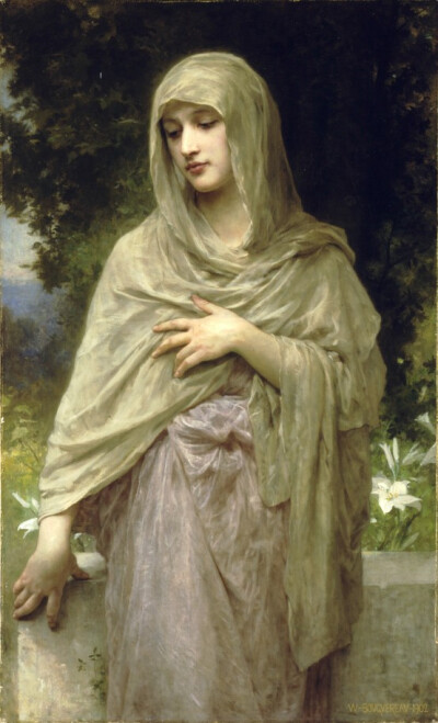 法國學院派畫家William-Adolphe Bouguereau(1825-1905)