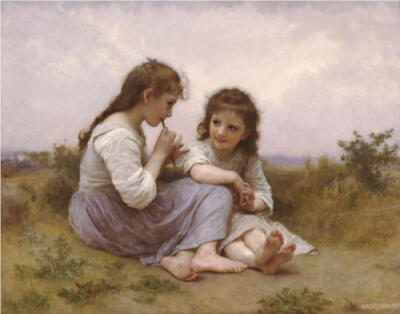法國學院派畫家William-Adolphe Bouguereau(1825-1905)
