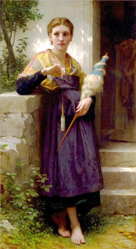 法國學院派畫家William-Adolphe Bouguereau(1825-1905)